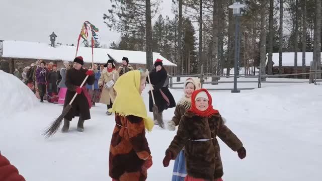 Маслёна пришла – детям радость принесла смотреть онлайн