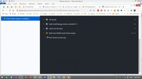 GitHub Actions docker ci/cd - GitHub Actions workflow for docker package | Github Action Tutorial