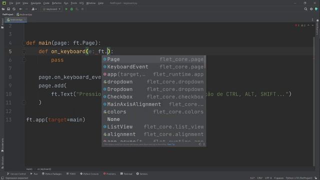 473 - Trabalhando com Keyboard no Flet Python смотреть онлайн
