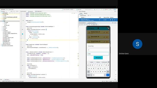 Cross platform application development - Mobile app using flutter - SQLite CRUD operations смотреть онлайн