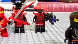 Lego ninjago legacy Kai and Cole Vs stone warriors