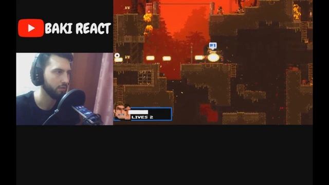 BROFORCE ПРОХОЖДЕНИЕ НА ХАРДЕ! ИЗИ БОСС! / BAKI REACT смотреть онлайн
