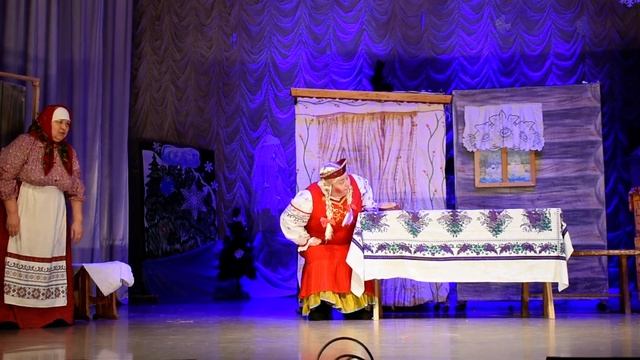 Спектакль "Морозко" Малмыжский народный театр (отрывок) смотреть онлайн