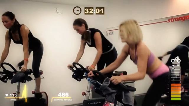 Сайкл тренировки в STRONGO смотреть онлайн