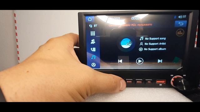 Car multimedia Player mp5 Carplay 1 din 6.2 Inch смотреть онлайн