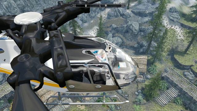Skyrim SE Вертолёт (helicopter in Skyrim) смотреть онлайн