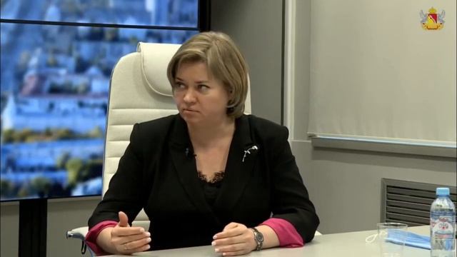Фрагмент видео с сайта Правительства ВО по вопросу скважин смотреть онлайн