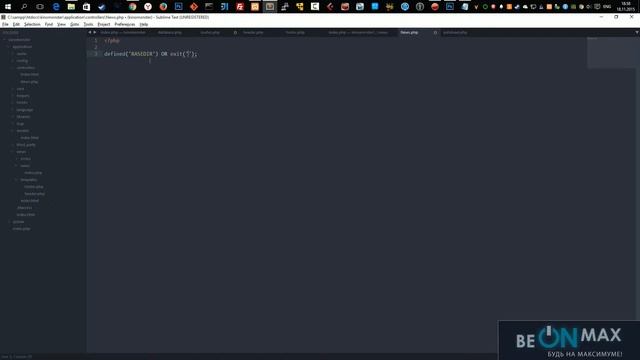 CODEIGNITER для начинающих. Урок #2. CRUD приложение на Codeigniter. Структура базы данных MySQL