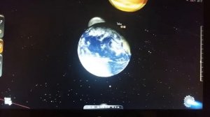 Солнечная система, 3D модель.