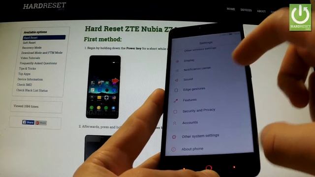 How to enter Developer Options ZTE Nubia Z7 Mini - enable USB Debugging смотреть онлайн