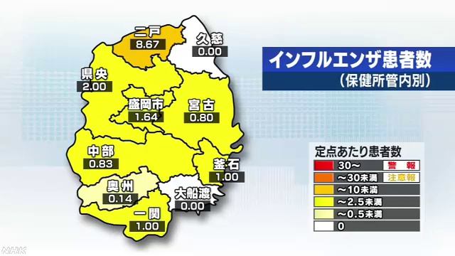 岩手県でインフルエンザ流行 学年閉鎖も смотреть онлайн
