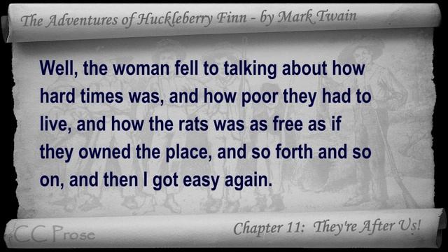 Chapter 11 - The Adventures of Huckleberry Finn by Mark Twain - They're After Us! смотреть онлайн