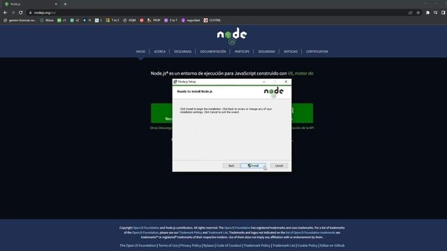 Como descargar e instalar Node.js en Windows paso a paso 2023 смотреть онлайн