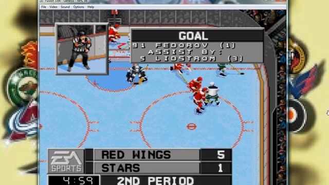 NHl 98 Sega Genesis Russian tournament смотреть онлайн