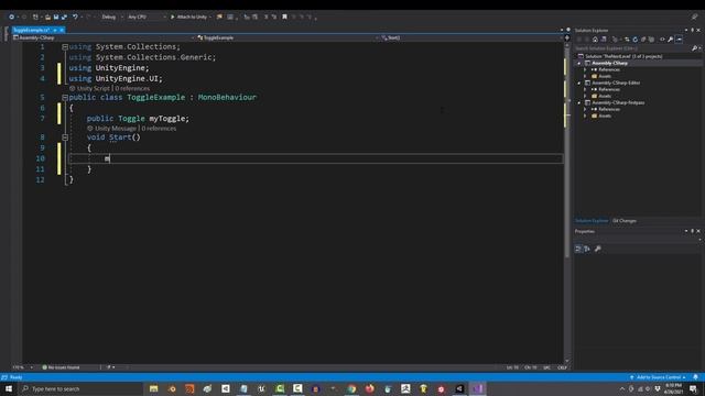 Unity 3D : Menus Part 7 (True/False Menu UI Toggle) смотреть онлайн