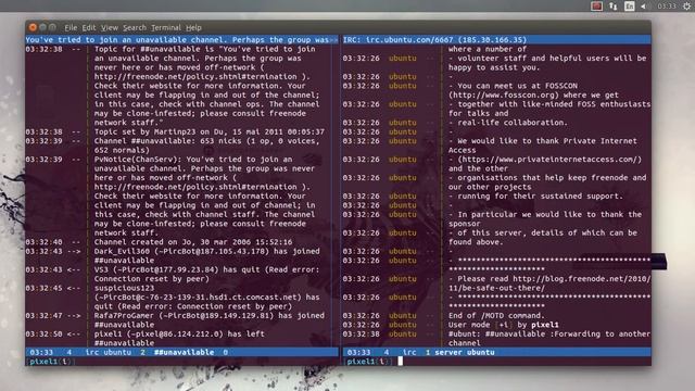 WeeChat Chat client 1.0 смотреть онлайн