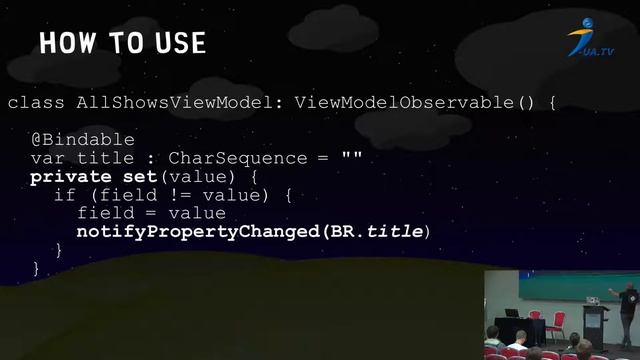 MVVM with Databinding and Google's new ViewModel. UA Mobile 2017. смотреть онлайн