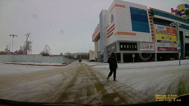 Видеорегистратор Mio MiVue C325 | Пример записи смотреть онлайн