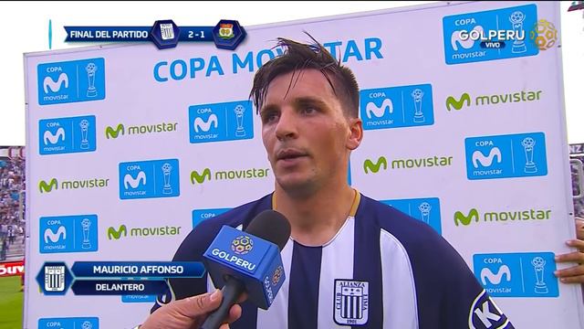 Mauricio Affonso: "Se volvió a ver que el equipo tiene mucha actitud" смотреть онлайн