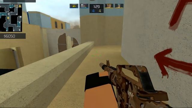 РОБЛОКС С ПОДПИСЧИКАМИ ИГРАЕМ В ПАРОДИЮ КС ГО / Roblox смотреть онлайн