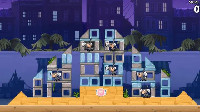 Angry Birds Rio - Market Mayhem. Level 15 (13-15). 3 stars. смотреть онлайн