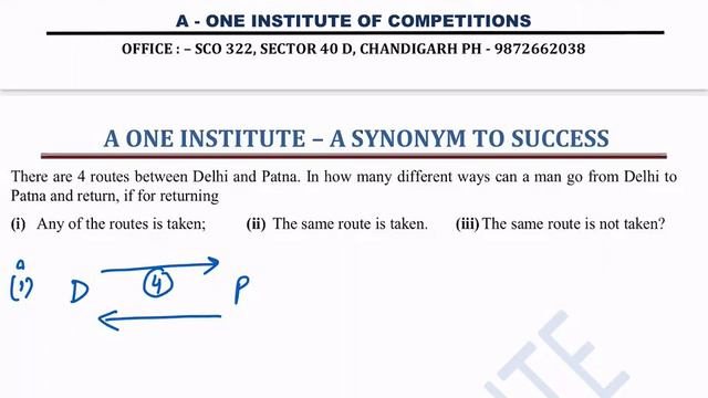 11th Math class (Fundamental principle of counting) 13 Oct смотреть онлайн