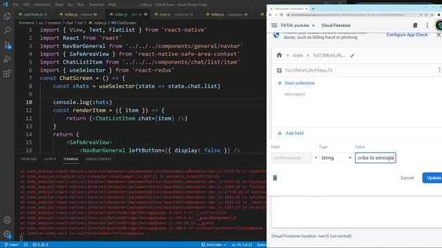 TIKTOK Clone React Native Tutorial 2021 ?? - Complete Chat System with Firebase Firestore (#17) смотреть онлайн