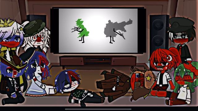 4K HD || WW1 Countryhumans react to WW1 The Great War Oversymplifed || смотреть онлайн