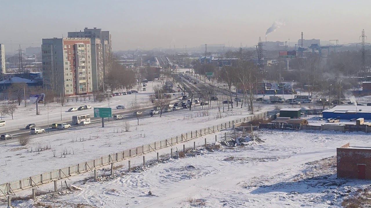 Благовещенск, вид из дома Игнатьевское шоссе 10/5 смотреть онлайн
