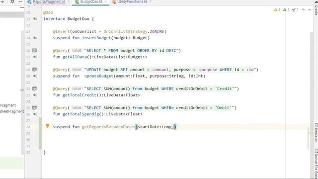 Filtering Budget Entries - Budget Application with Room Library & MVVM Architecture Android смотреть онлайн