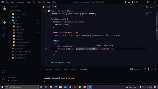 Use Reducer Hook | React Js Tutorial For Beginners | #13 смотреть онлайн