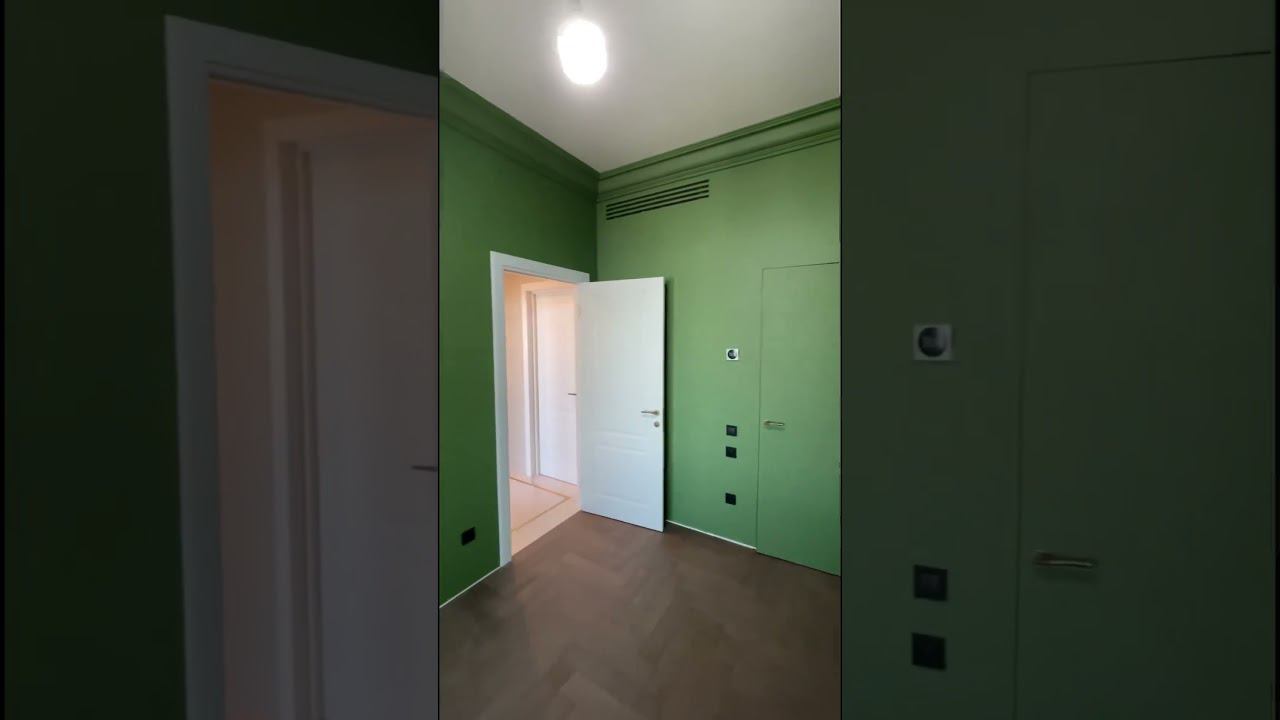 Скрытые двери в мастер-спальне | ЖК Серебряный парк смотреть онлайн