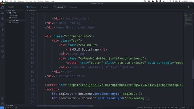 เรียนรู้การสร้างระบบ CRUD ด้วย PHP ( PDO ) และ Bootstrap 5 ??? смотреть онлайн