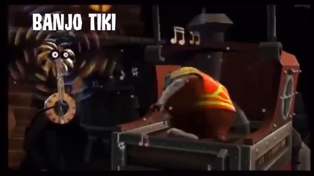 Donkey Kong Country Returns - All tiki intro music ( Without animal sound ) смотреть онлайн