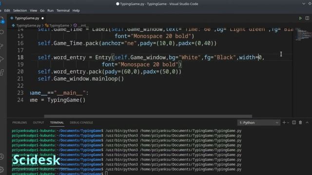 How to make a typing speed test game in python |Hindi | Typing speed test game kaise banaye| scides смотреть онлайн
