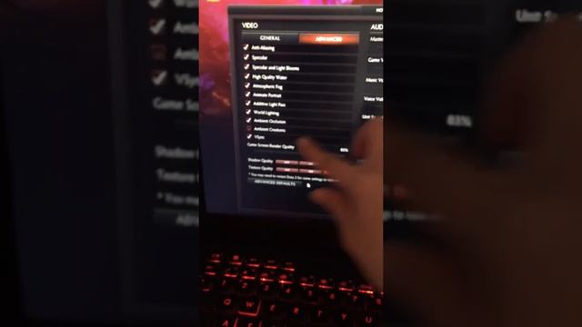 short video of my Asus rog g751 JT смотреть онлайн