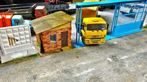 Мой макет города! ПРОХОДНАЯ, ВОРОТА, ЗАБОР масштаб 1/43. Про машинки.