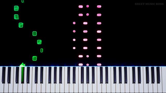 Gourmet Race (from Kirby Super Star) - Easy Piano Tutorial смотреть онлайн