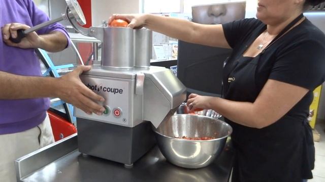 Cortado Tomate Robot Coupe смотреть онлайн