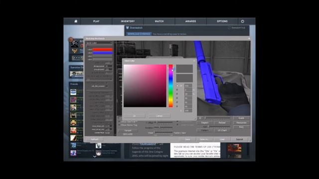 How to make a custom weapon skin in cs:go (No photoshop) смотреть онлайн