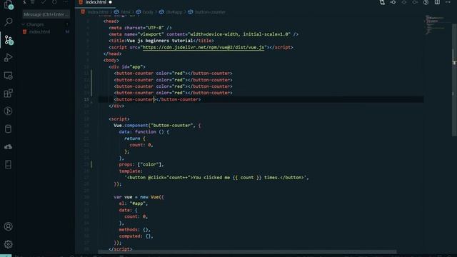 Vue.js Beginners Tutorial Lesson 10 - Props смотреть онлайн