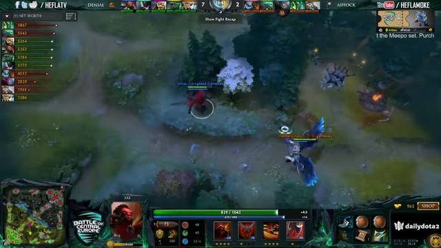 BOCE3 Group D ||| Denial vs AfterShock ||| Match 1 Game 1 смотреть онлайн