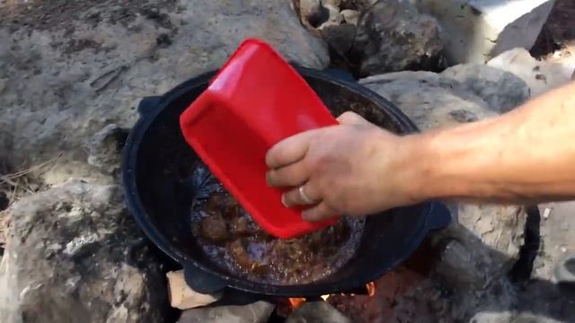 Плов настоящий на дровах часть 2 смотреть онлайн
