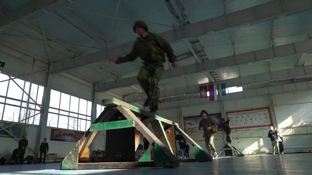 Анапские школьники и студенты стали участниками военизированной эстафеты смотреть онлайн