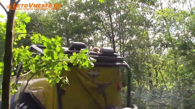 ПРЯЧТЕСЬ!!! ЕДЕТ УАЗ МАЛЫШ переросток монстр, шасси ГАЗ 66, двигатель scania смотреть онлайн