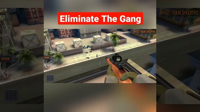 Sniper 3D: Fun Free Online FPS Gun Shooting Game | Mission: Eliminate The Gang #Shorts смотреть онлайн