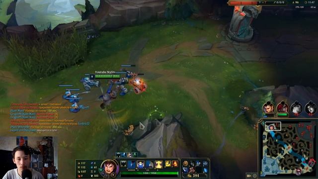 ТЕСТИМ НОВЫЙ ТРИНИТИ ПРОТИВ ТРИНДАМИРА[League of Legends] гайд на гарена смотреть онлайн