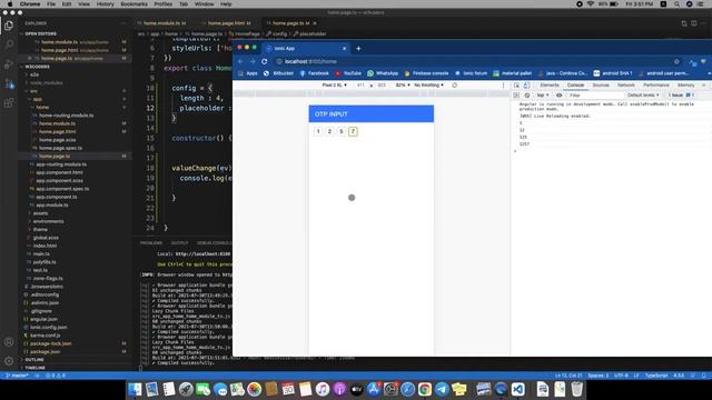 [Arabic]ionic otp input design смотреть онлайн