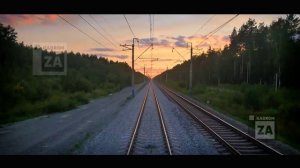 от Сургута до Волгограда за 15 минут*  TIMELAPSE