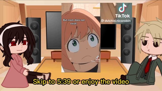 Spy x Family react to each other||⚠️Reposted again for classified reason⚠️ смотреть онлайн